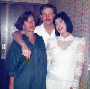 With Tony - Susan and Me at my Wedding June 86