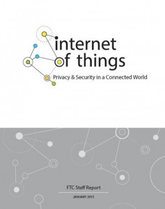 FTC report on IoT and privacy