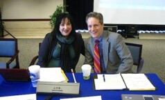 Jane and health care lawyer Bob Coffield testify at NCVHS Hearing in Washington, DC