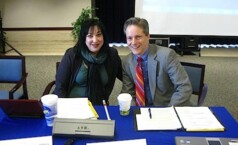 Jane and health care lawyer Bob Coffield testify at NCVHS Hearing in Washington, DC