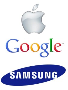 Apple and google and samsung oh my