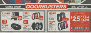 Doorbusters Health Trackers Black Friday 2014