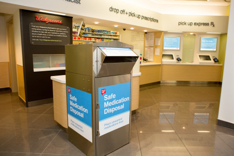 Walgreens safe medication disposal kiosks